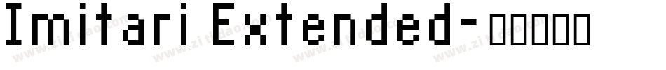 Imitari Extended字体转换